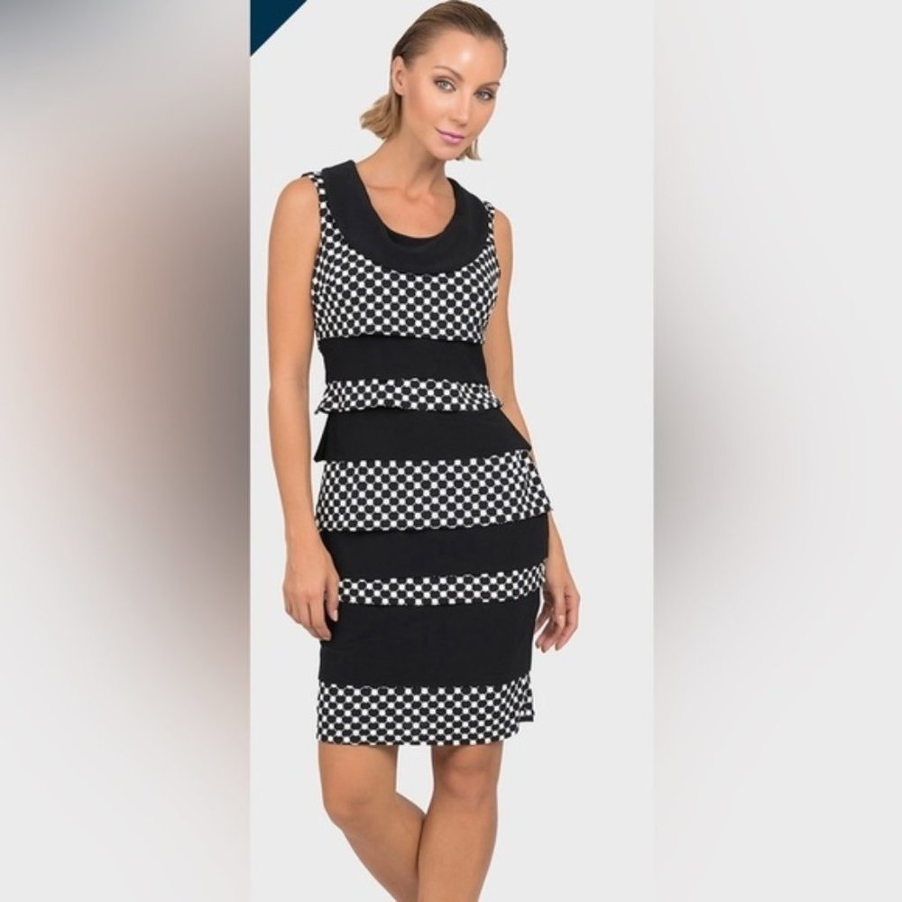 JOSEPH Ribkoff tiered dress